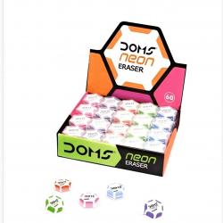 DOMS NEON ERASER HEXAGONAL 