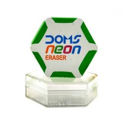 DOMS NEON ERASER HEXAGONAL 