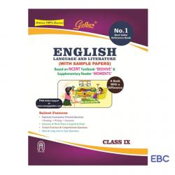 Golden English Language and Literature: A book with a Differene for Class - 9 with Sample Papers (For 2021 CBSE Final Exams) Paperback – 1 February 2020